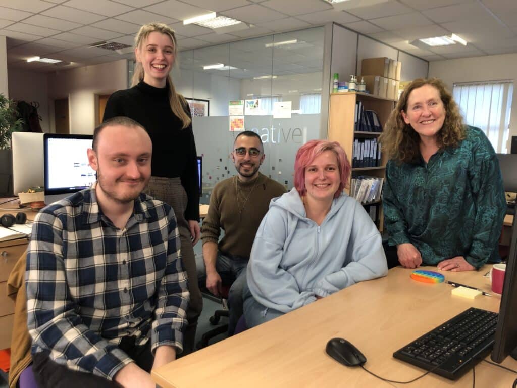 Mosaic team with Evelina