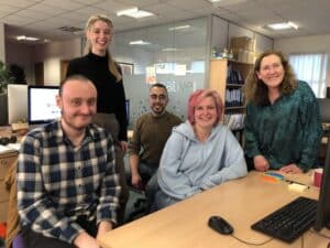 Mosaic team with Evelina