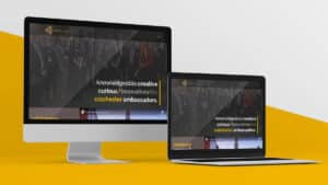 Colchester Ambassadors web mock ups