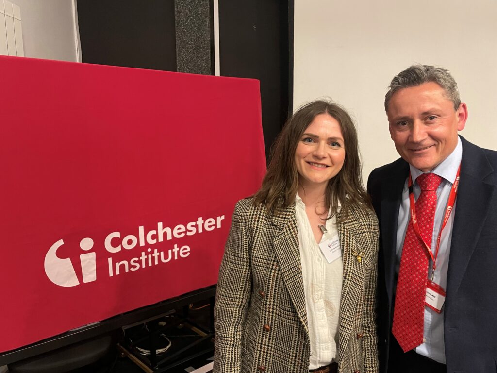 Essex business leaders at Colchester Institute climate event